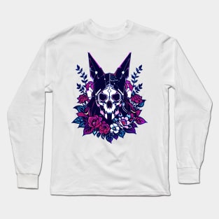 Cyberpunk Flowers Long Sleeve T-Shirt